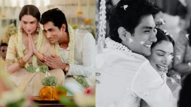 Aditi and siddharth got married