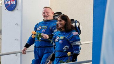 Butch wilmore and sunita williams