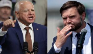 Jd vance vs tim walz