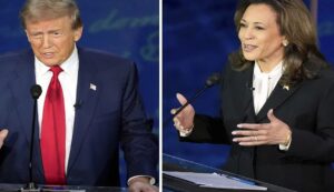 Kamala harris vs. Donald trump