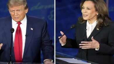 Kamala harris vs. Donald trump