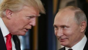 Donald trump and vladimir putin