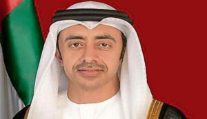 Foreign minister sheikh abdullah bin zayed