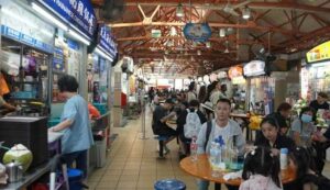 Hawker stalls