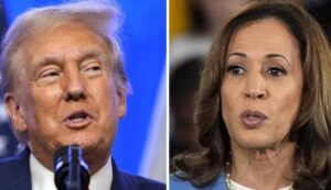 Kamala harris and donald trump