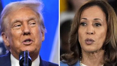 Kamala harris and donald trump