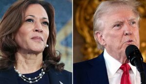 Kamala harris and donald trump