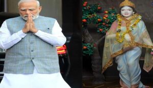 Pm modi worshiped maa brahmacharini