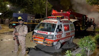 Terrorist attack in pakistan