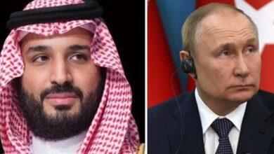 Mohammed bin salman and putin