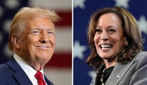 Trump and harris