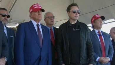 Trump with musk