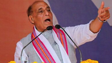 Union defence minister rajnath singh