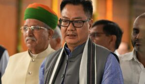 Union parliamentary affairs minister kiren rijiju