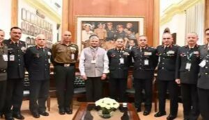 China pradeep kumar rawat meets coas general upendra dwivedi