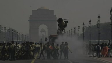 Delhi's air quality is in the 'very poor' category today