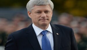 Former canadian prime minister stephen harper