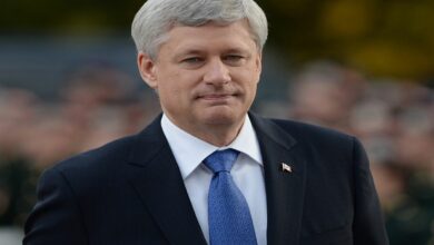 Former canadian prime minister stephen harper