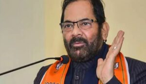 Leader mukhtar abbas naqvi