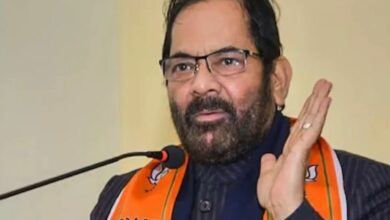 Leader mukhtar abbas naqvi