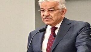 Pakistan's defence minister khawaja asif