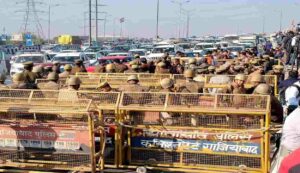 Security beefed up ahead of delhi march announced by farmers today