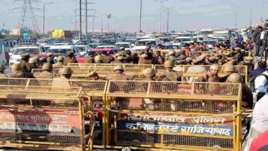 Security beefed up ahead of delhi march announced by farmers today