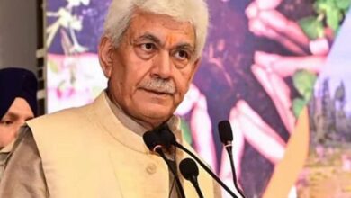 Lieutenant governor manoj sinha