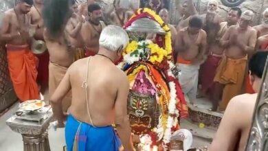 Bhasma aarti at mahakaleshwar jyotirlinga temple