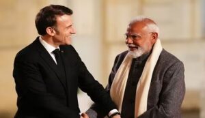 Pm modi and president macron