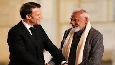 Pm modi and president macron