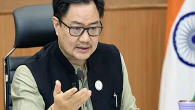 Parliamentary affairs minister kiren rijiju